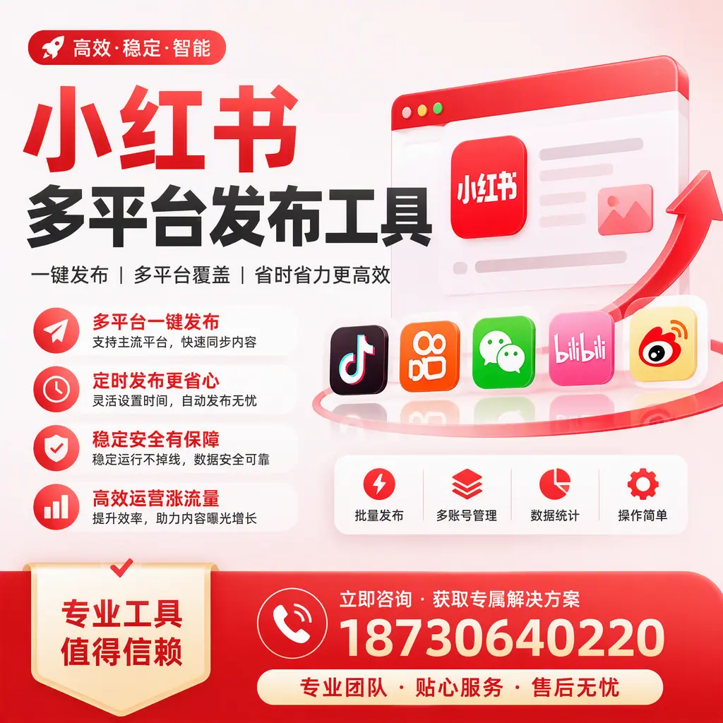 在 可克达拉 小红书多平台发布工具的市场前景分析
